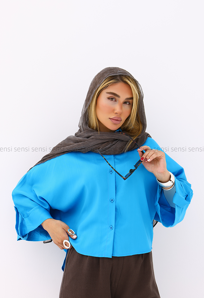 شومیز زنانه سیلک کیمونو کد1006270